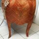 Louis XV style curved chest of drawers, rosewood, restored