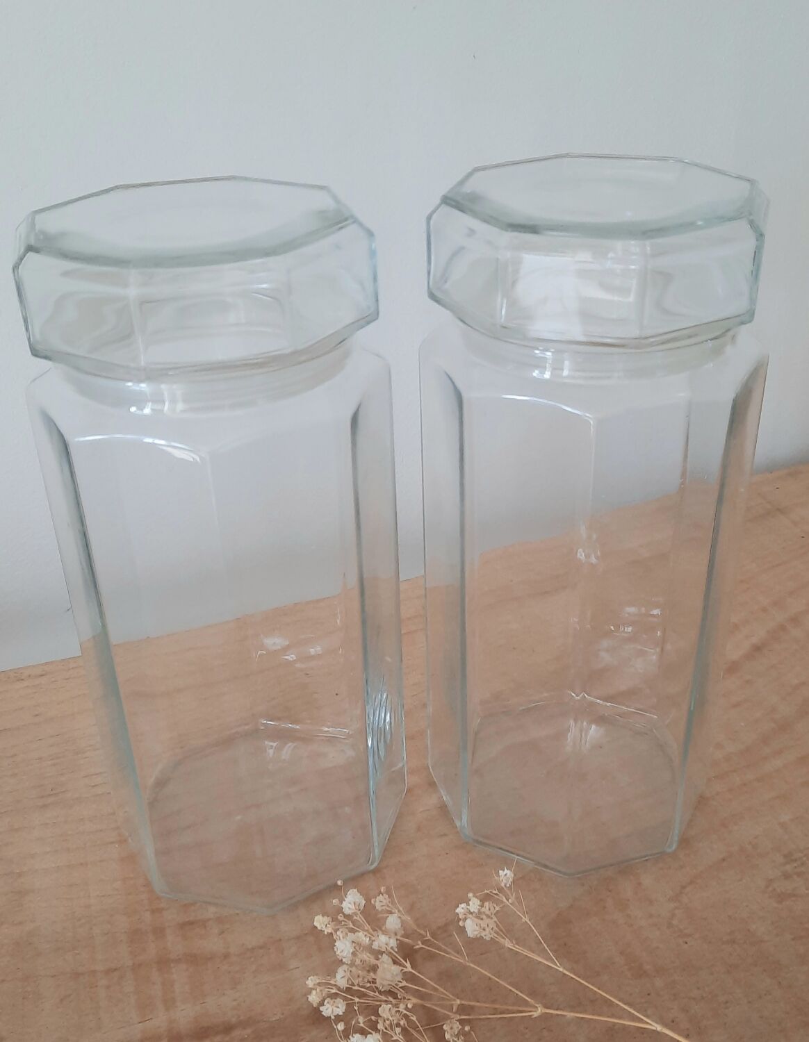Arcoroc Octime glass jar