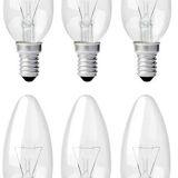 Vintage chandelier with glass globes and chrome steel