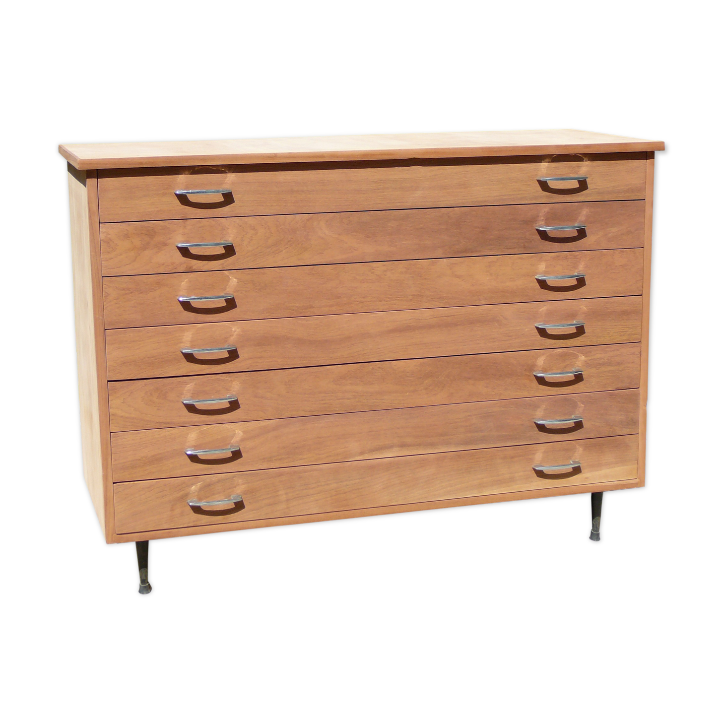 Chest of 7 drawers vintage craft furniture