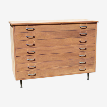 Chest of 7 drawers vintage craft furniture