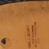 Pair Hans Wegner chairs CH29 Danish 1950s Vintage