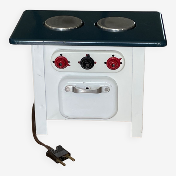 Old toy electric stove