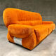 Ensemble canapé et fauteuils vintage