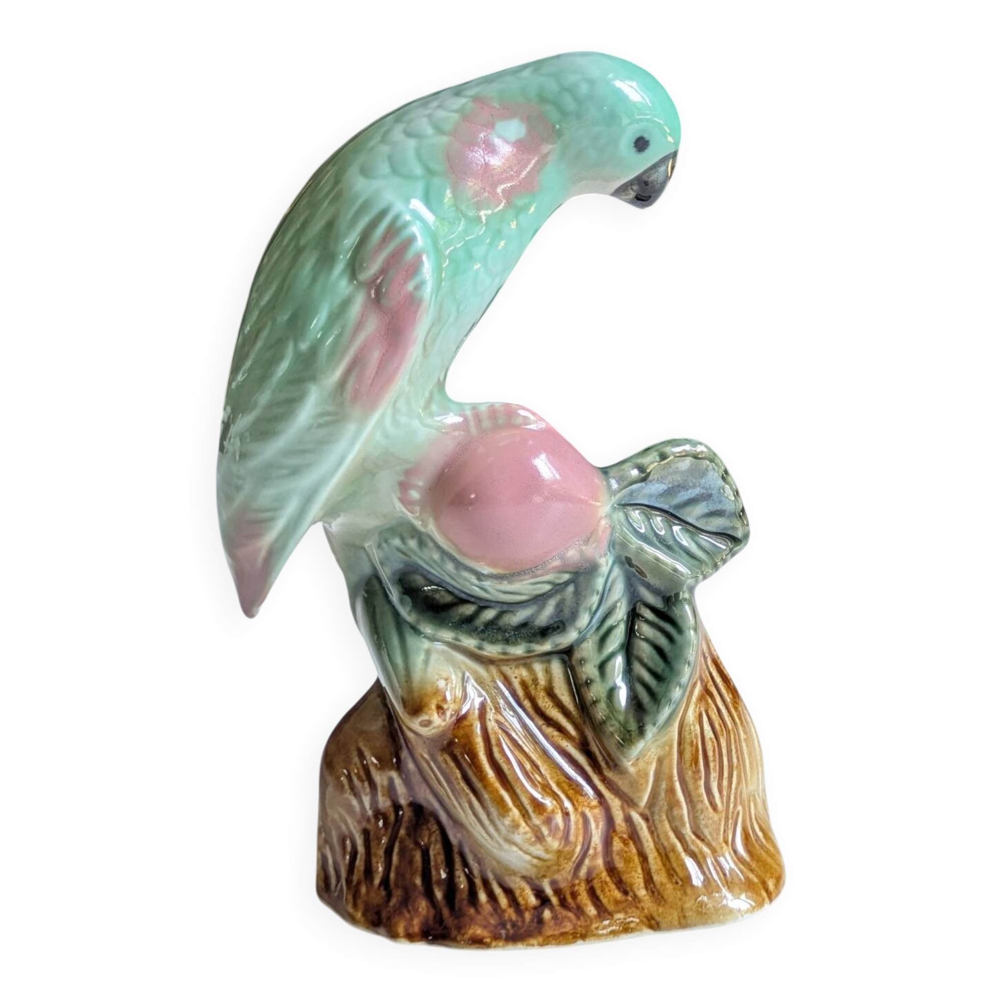 Vintage Barbotine figurine