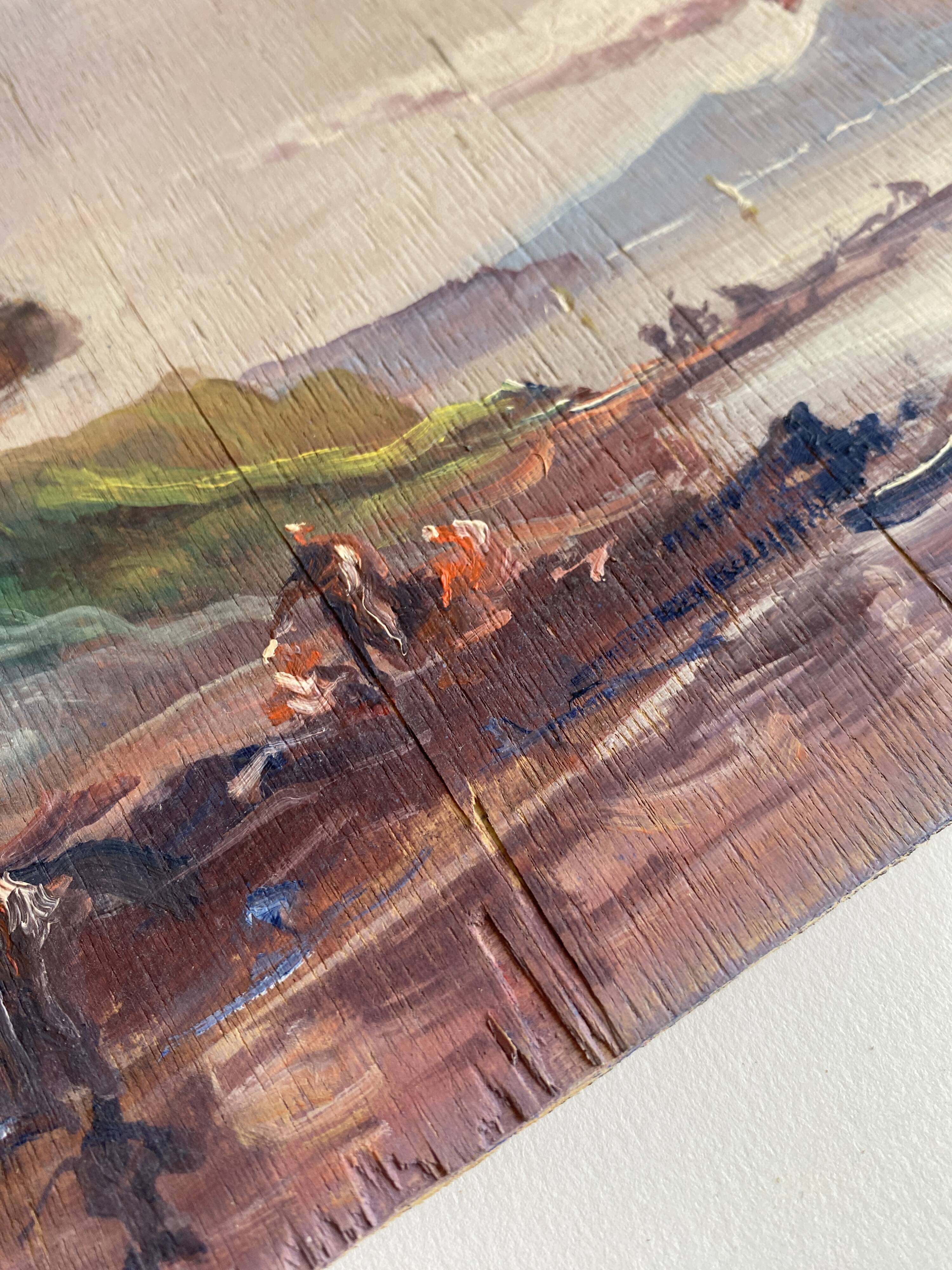 Oil painting "Sicilian beach"