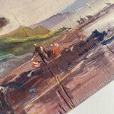 Oil painting "Sicilian beach"