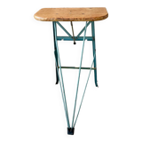 Folding workshop stool “Libellule” year 1950