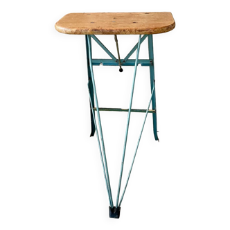 Folding workshop stool “Libellule” year 1950