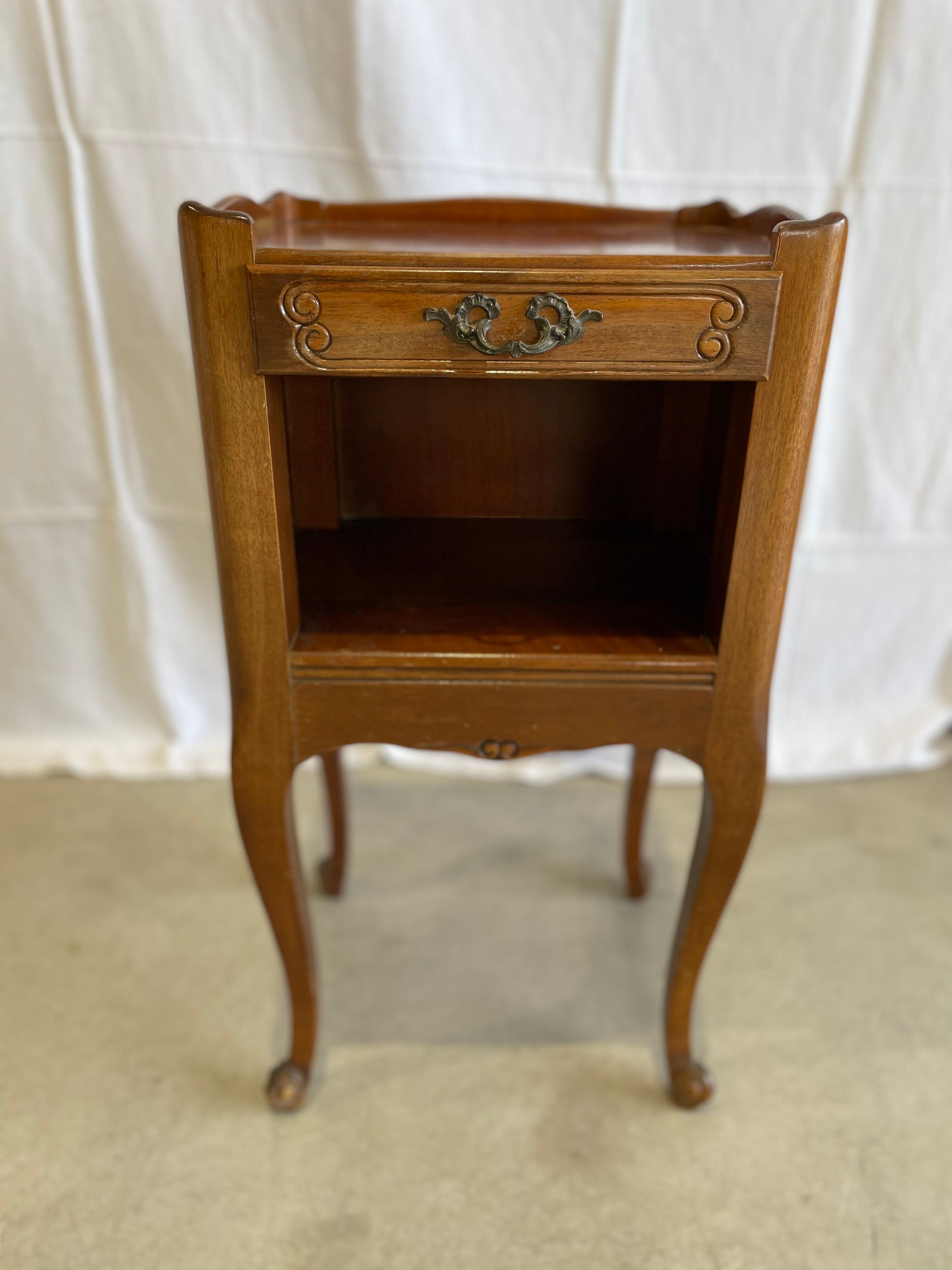 Louis XV style bedside table