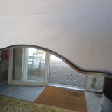 Large beveled mirror 60 years 105x65cm