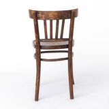 Vintage Chair 1950s Germany, Beech Wood, Mid Century Wooden Chair, Dining