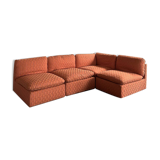 Canapé modulaire Cento per Cento, De Pas, d'Urbino et Lomazzi, Zanotta, Italie, années 70