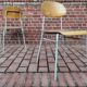 Lot de 4 chaises ecole tchécoslovaque 1950 1960
