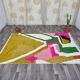 Traditional pure natural wool Berber rug size 100 x 200 cm