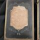 Antique barber-style triptych mirror