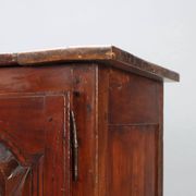 Antique buffet in various types of wood, Italy, 18th century