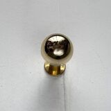 Vintage German Space Age Brass Ceiling Lamp by Motoko Ishii for Staff, 1970s