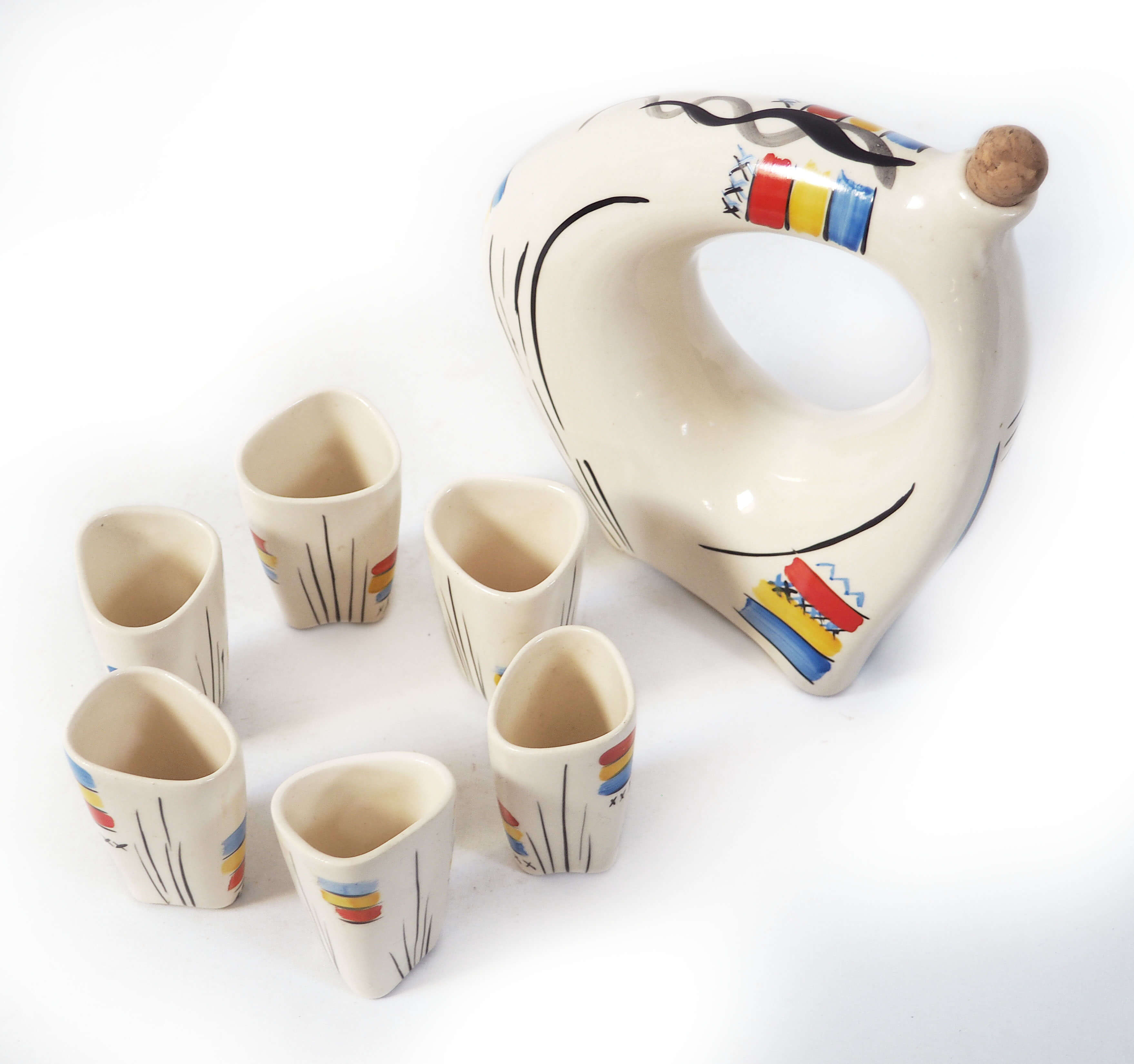 Vintage vodka service