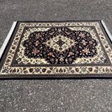 Ghoum Persian Rug "Extra Fine" wool and silk, Signed