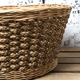 Cart wood and rattan Perrine