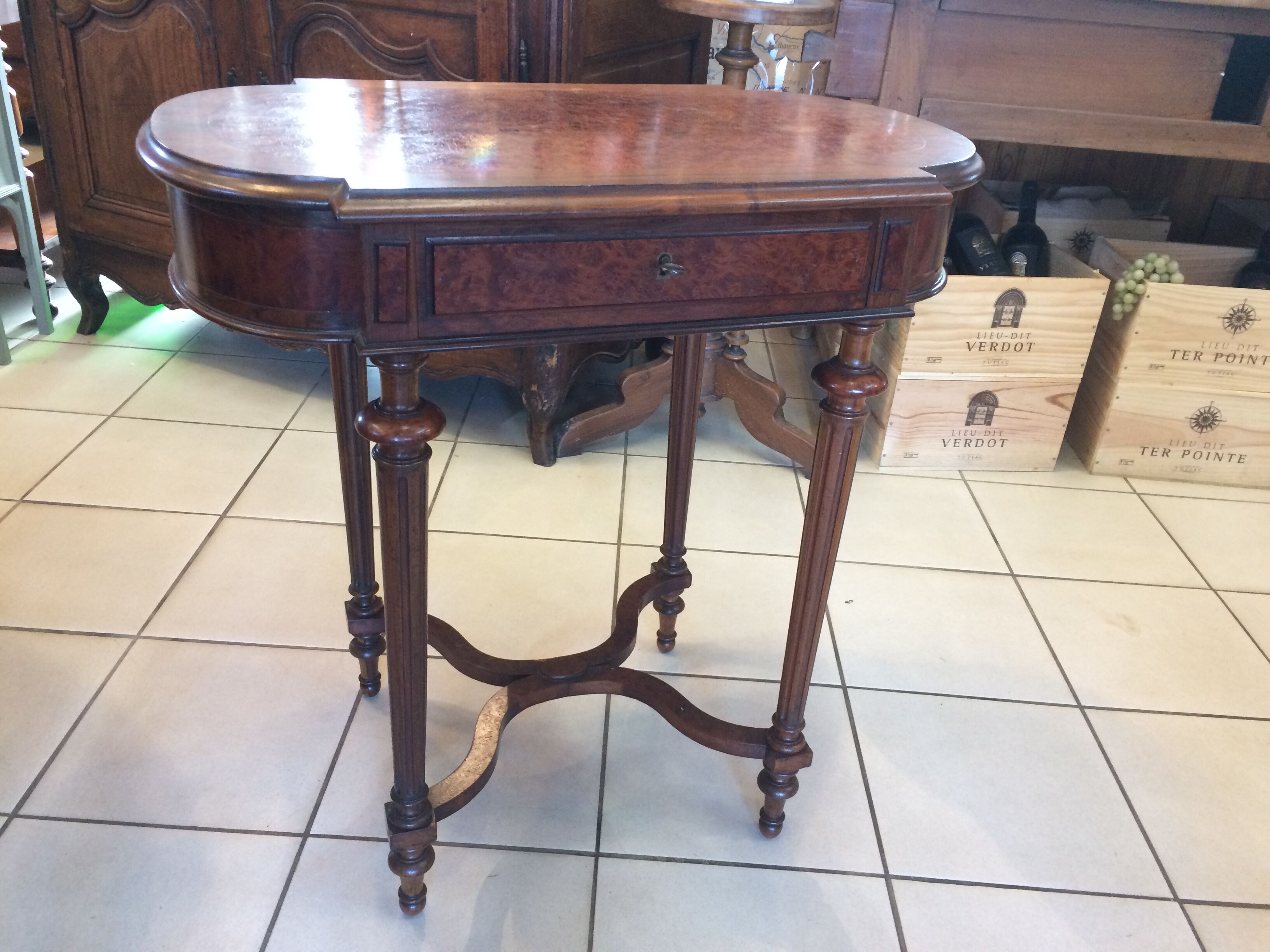 Travailleuse ou table à ouvrage Napoléon III