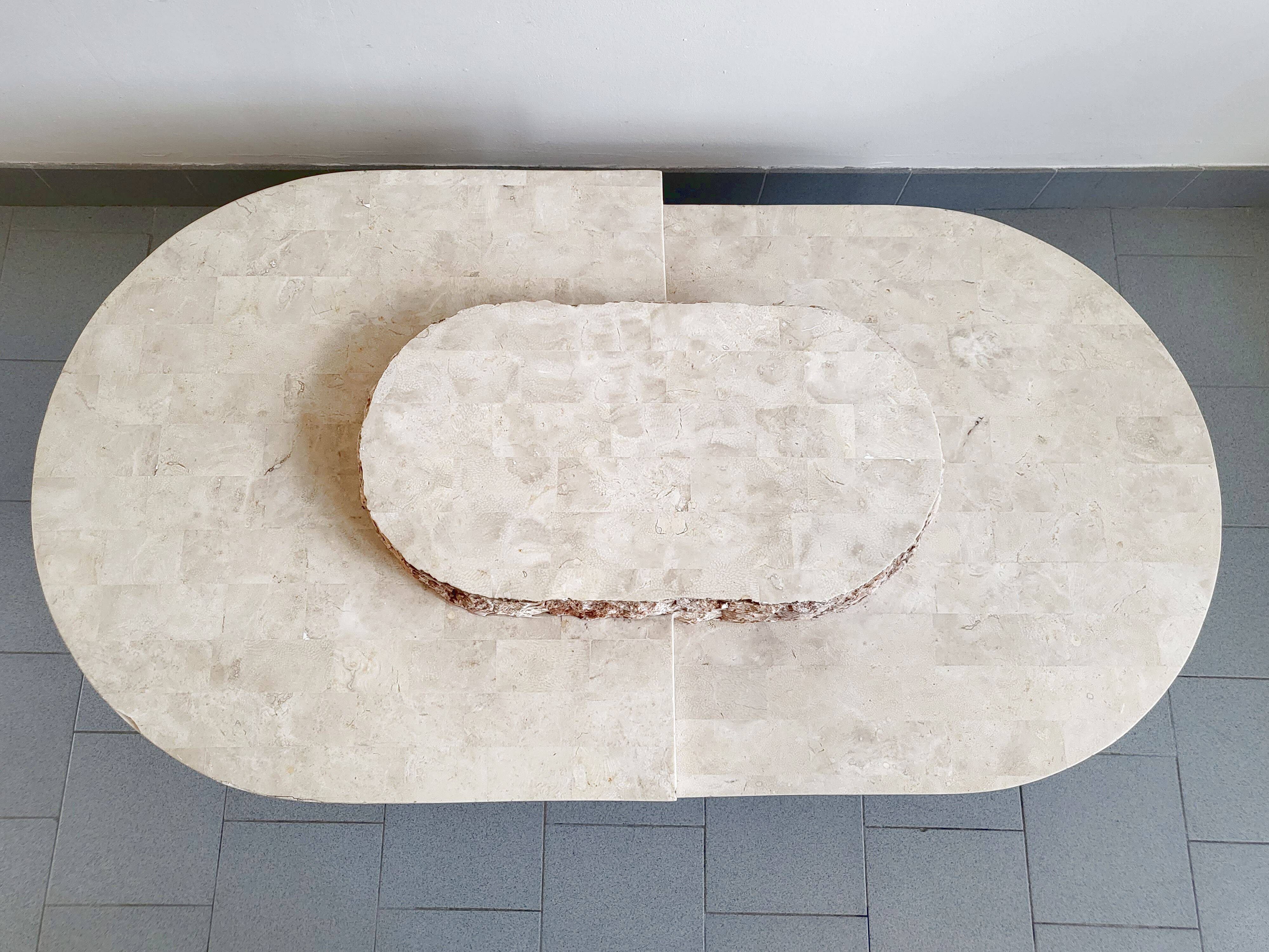 Vintage coffee table by Magnussen Ponte 1980