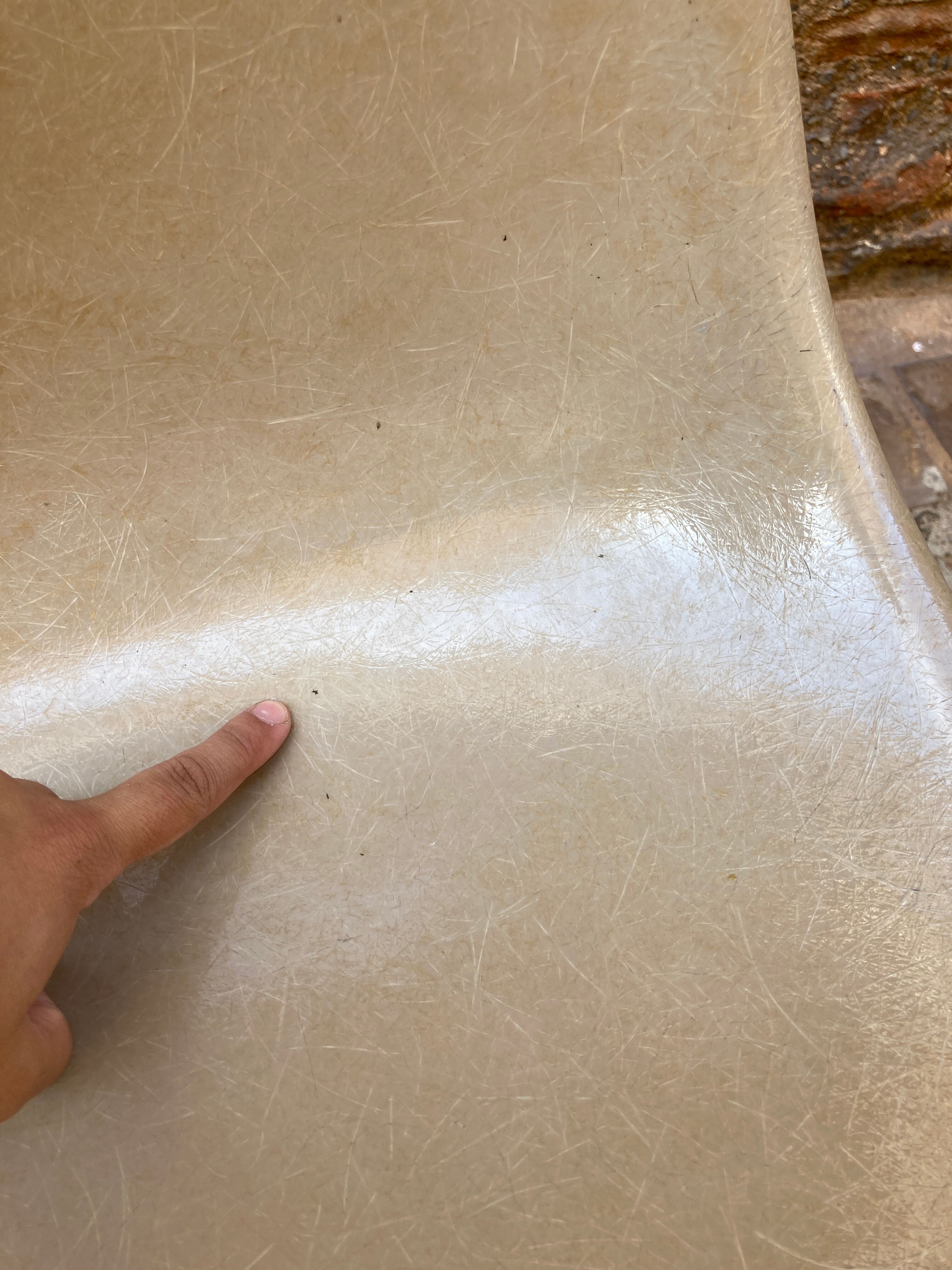 Beige chair DSW Eames