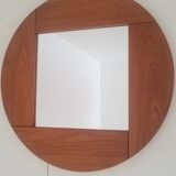Solid elm mirror