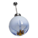 Murano glass globe pendant light Maazzega edition Italian design 70