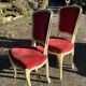 Paire de chaises style Louis XV