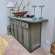 Rattan sideboard