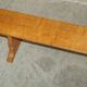 Pair of vintage dining room benches by Robert Mouseman Thompson