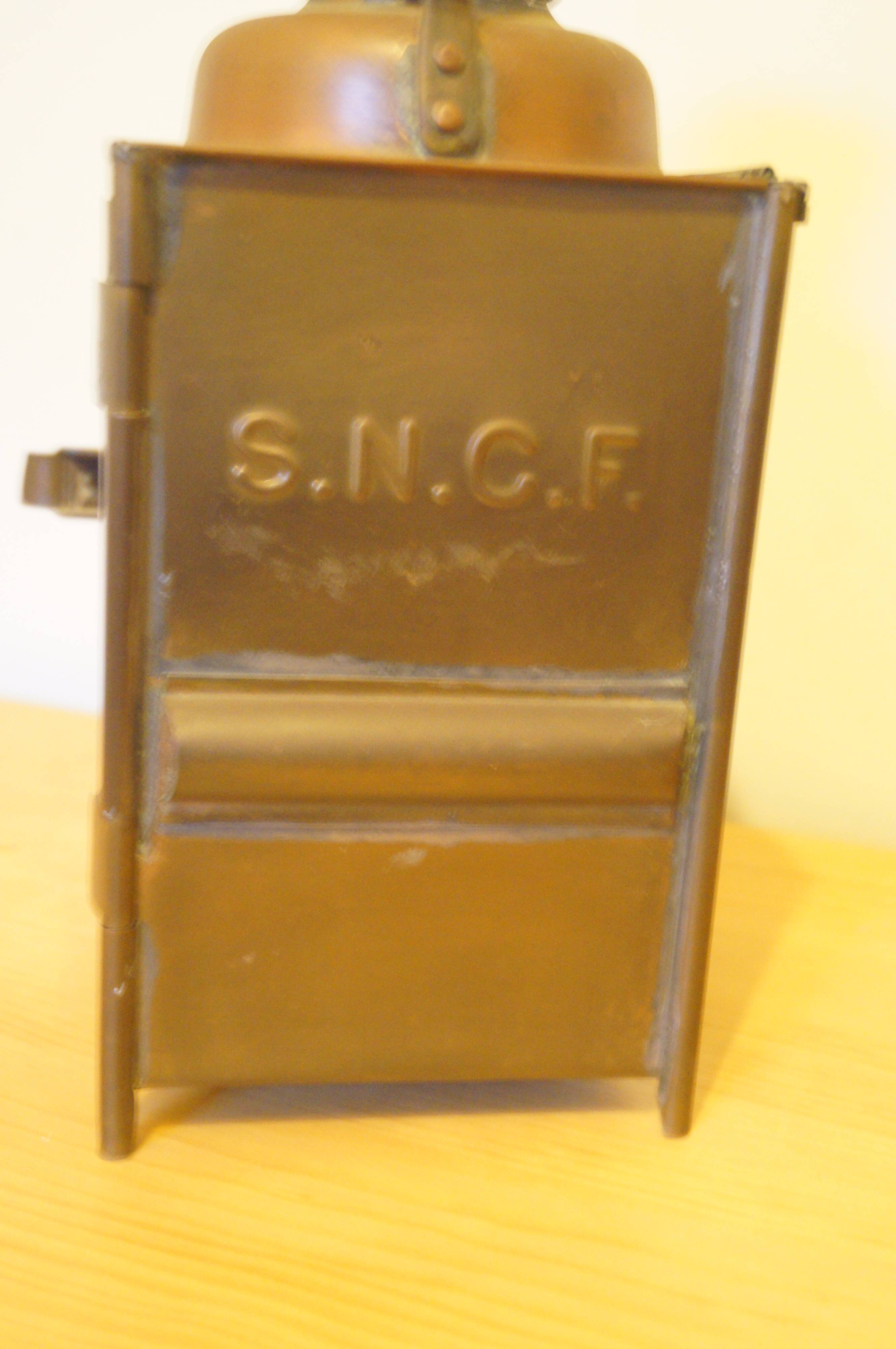 Lanterne sncf A. Butin 1938