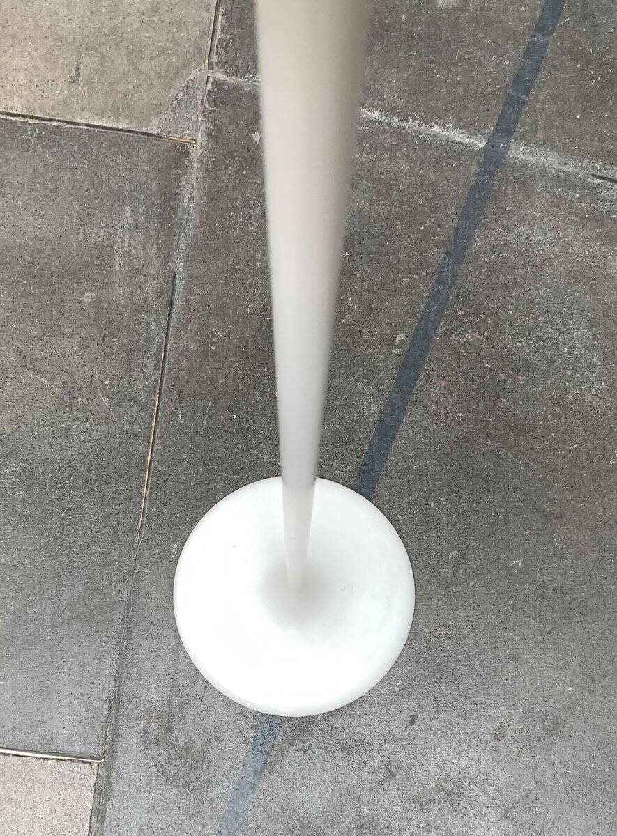 Swiss minimalist floor lamp from the mid-century by Temde, 1960s.