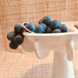 Hand-painted glazed ceramic cup