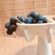 Hand-painted glazed ceramic cup
