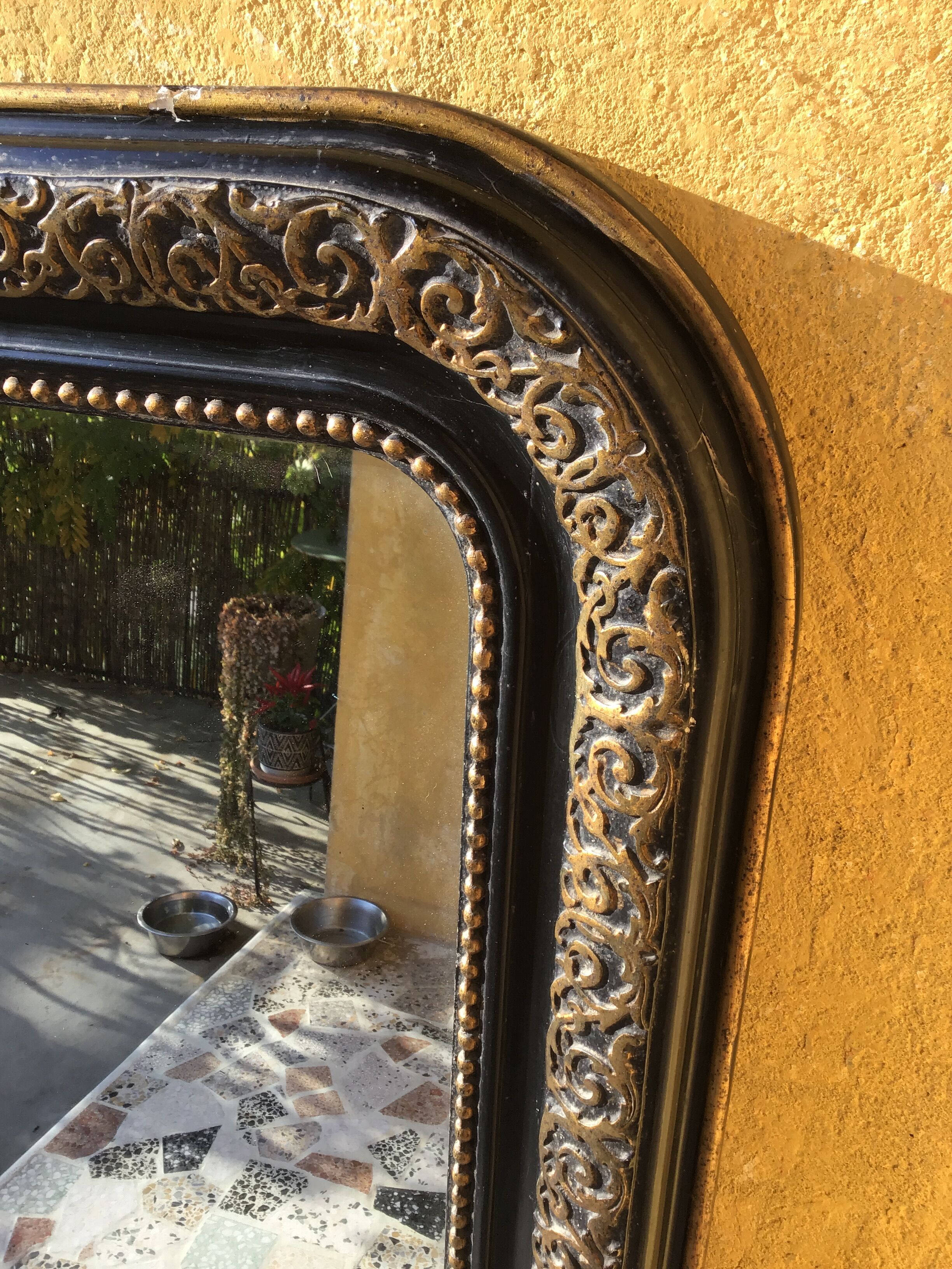 Louis Philippe gold mirror