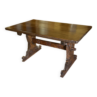 16th Century Italian Renaissance Walnut Table - Florence