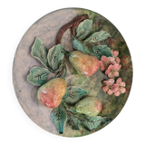 Longchamp wall slipware, 19th century