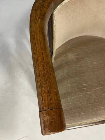 Josef Hoffmann, Art Nouveau armchair, Jacob & Josef Kohn, circa 1905, Vienna