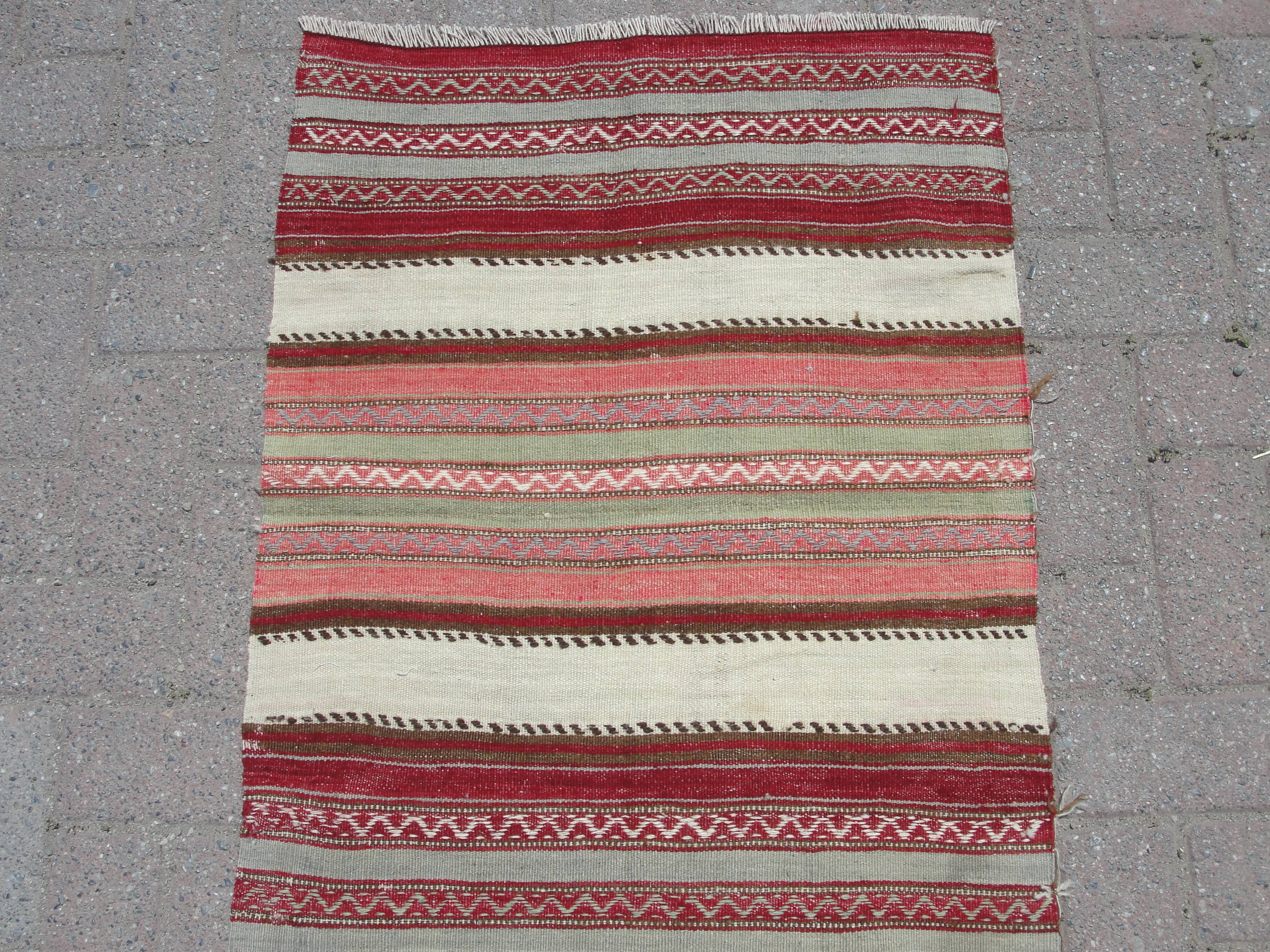 small kilim rug 65x90cm