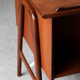 Writing desk by Louis Van Teeffelen for Wébé, Dutch design, 1950s