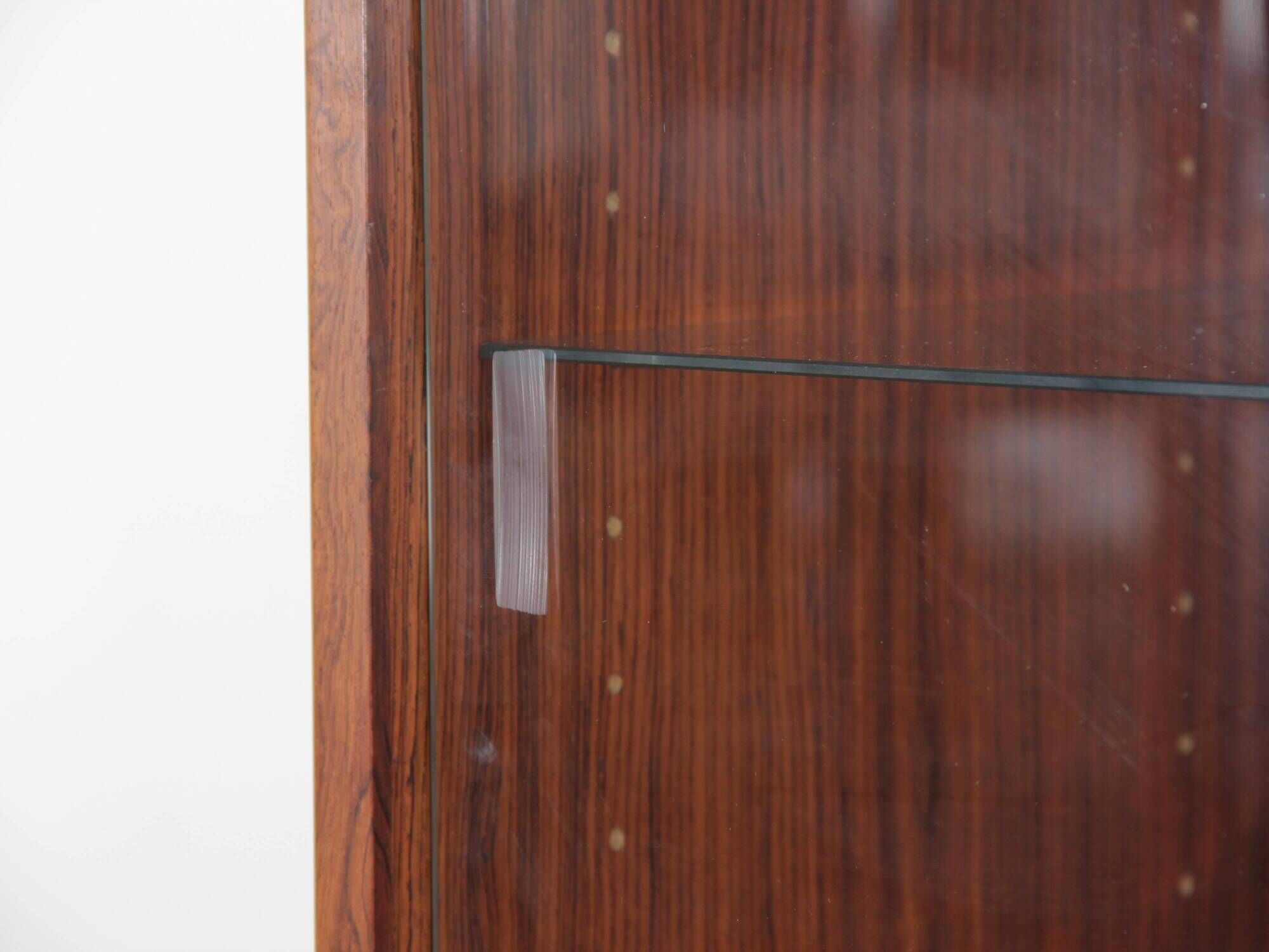 Scandinavian wall system in rosewood by Hansen & Guldborg