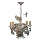 Lustre en métal. ancien. 5 bras