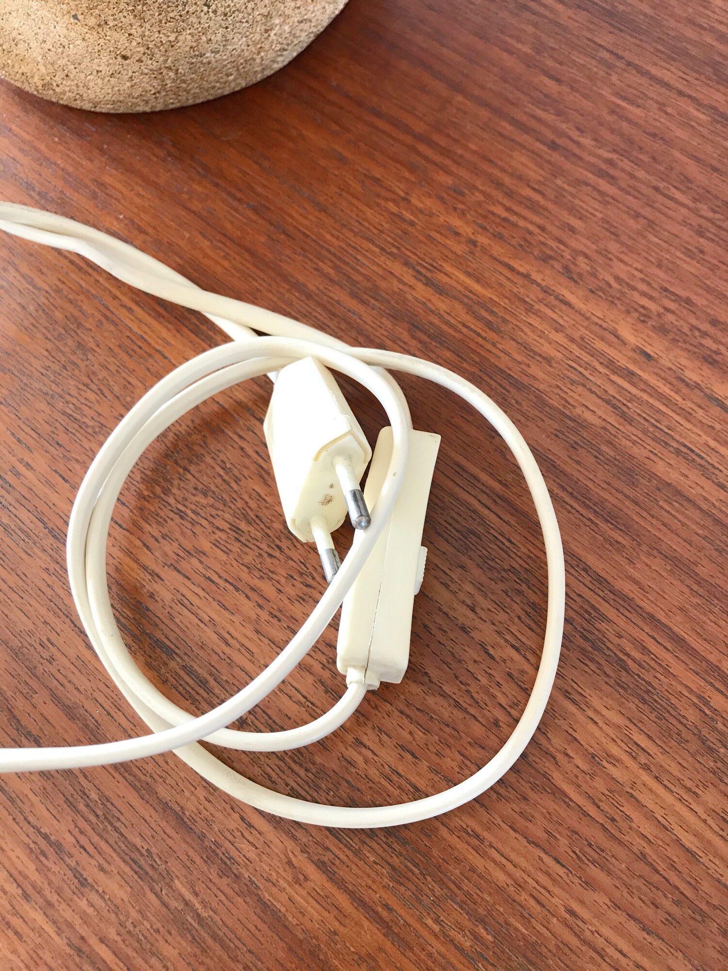 Vintage stone lamp 70s