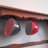 Vintage shelf 4 hooks