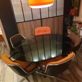 Table ovale circa 1970