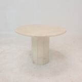 Set of 3 Italian Marble Side Tables, 1970s