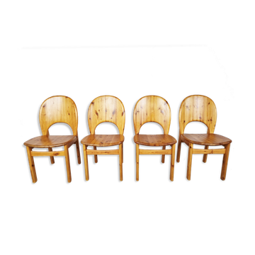 Chaises de Rainer Daumiller  pour Hirtshals Savvaerk, 1980